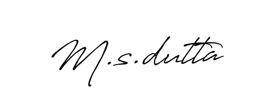 You can use this online signature creator to create a handwritten signature for the name M.s.dutta. This is the best online autograph maker. M.s.dutta signature style 7 images and pictures png