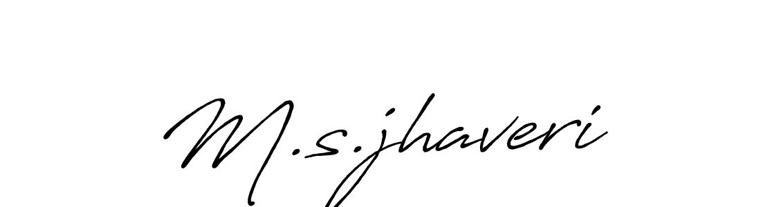 Make a beautiful signature design for name M.s.jhaveri. Use this online signature maker to create a handwritten signature for free. M.s.jhaveri signature style 7 images and pictures png