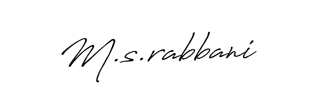 Antro_Vectra_Bolder is a professional signature style that is perfect for those who want to add a touch of class to their signature. It is also a great choice for those who want to make their signature more unique. Get M.s.rabbani name to fancy signature for free. M.s.rabbani signature style 7 images and pictures png