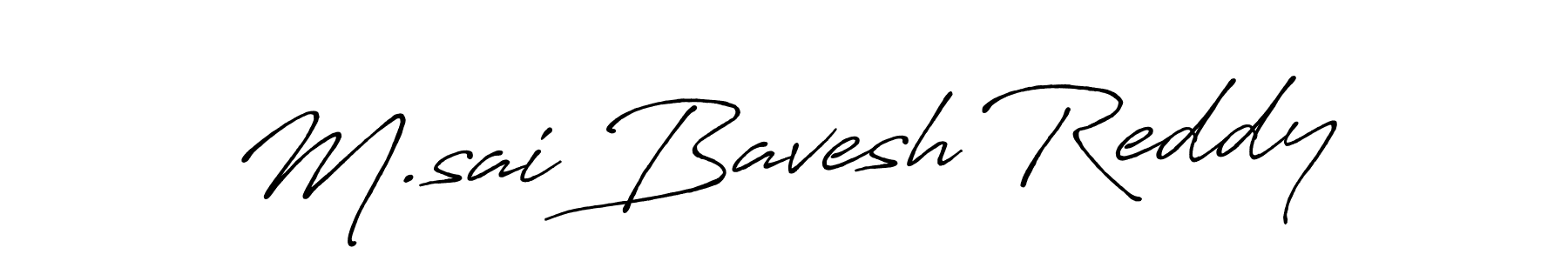 You can use this online signature creator to create a handwritten signature for the name M.sai Bavesh Reddy. This is the best online autograph maker. M.sai Bavesh Reddy signature style 7 images and pictures png