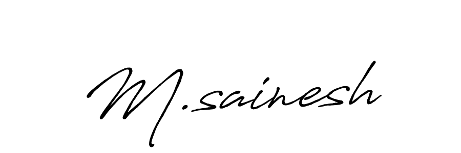 See photos of M.sainesh official signature by Spectra . Check more albums & portfolios. Read reviews & check more about Antro_Vectra_Bolder font. M.sainesh signature style 7 images and pictures png