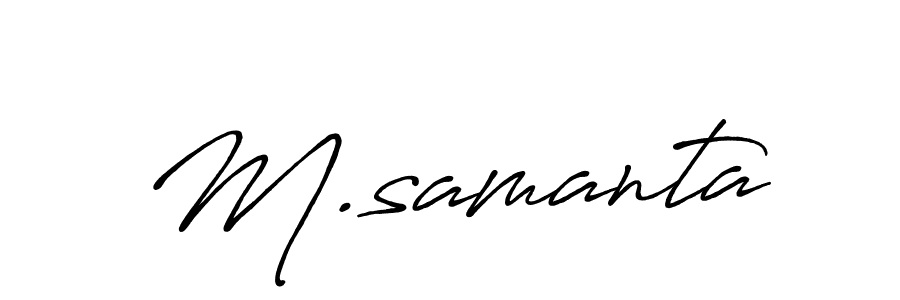 See photos of M.samanta official signature by Spectra . Check more albums & portfolios. Read reviews & check more about Antro_Vectra_Bolder font. M.samanta signature style 7 images and pictures png