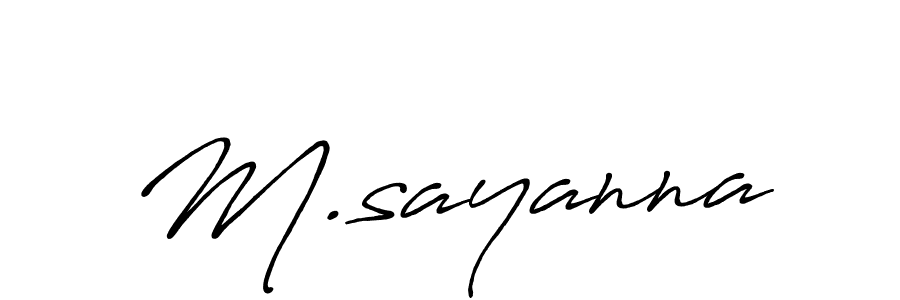 Here are the top 10 professional signature styles for the name M.sayanna. These are the best autograph styles you can use for your name. M.sayanna signature style 7 images and pictures png