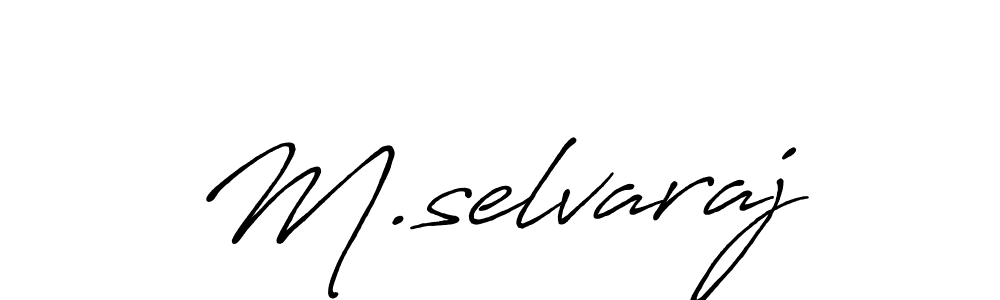 Best and Professional Signature Style for M.selvaraj. Antro_Vectra_Bolder Best Signature Style Collection. M.selvaraj signature style 7 images and pictures png