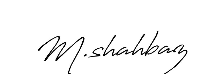 How to Draw M.shahbaz signature style? Antro_Vectra_Bolder is a latest design signature styles for name M.shahbaz. M.shahbaz signature style 7 images and pictures png