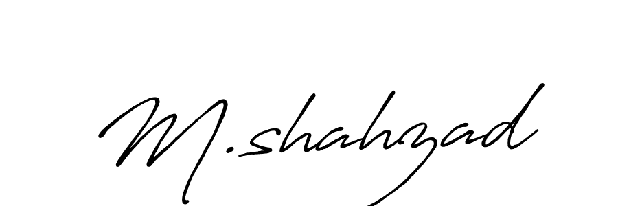 Best and Professional Signature Style for M.shahzad. Antro_Vectra_Bolder Best Signature Style Collection. M.shahzad signature style 7 images and pictures png