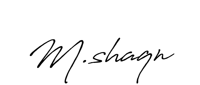 Best and Professional Signature Style for M.shaqn. Antro_Vectra_Bolder Best Signature Style Collection. M.shaqn signature style 7 images and pictures png