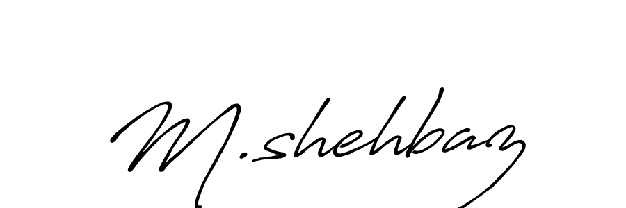 Similarly Antro_Vectra_Bolder is the best handwritten signature design. Signature creator online .You can use it as an online autograph creator for name M.shehbaz. M.shehbaz signature style 7 images and pictures png