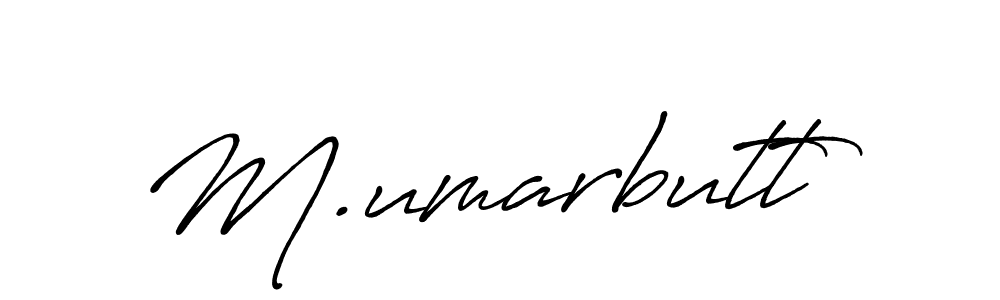 if you are searching for the best signature style for your name M.umarbutt. so please give up your signature search. here we have designed multiple signature styles  using Antro_Vectra_Bolder. M.umarbutt signature style 7 images and pictures png