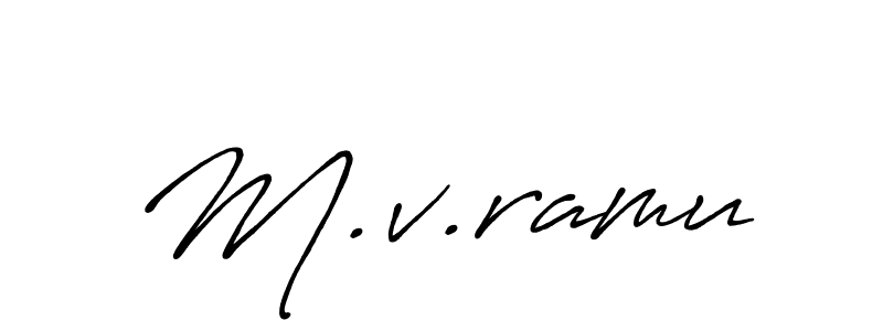 This is the best signature style for the M.v.ramu name. Also you like these signature font (Antro_Vectra_Bolder). Mix name signature. M.v.ramu signature style 7 images and pictures png