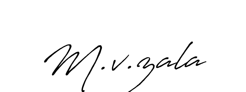 Here are the top 10 professional signature styles for the name M.v.zala. These are the best autograph styles you can use for your name. M.v.zala signature style 7 images and pictures png