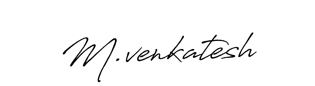 if you are searching for the best signature style for your name M.venkatesh. so please give up your signature search. here we have designed multiple signature styles  using Antro_Vectra_Bolder. M.venkatesh signature style 7 images and pictures png