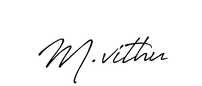 You can use this online signature creator to create a handwritten signature for the name M.vithu. This is the best online autograph maker. M.vithu signature style 7 images and pictures png