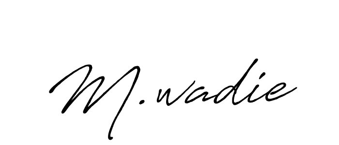 Check out images of Autograph of M.wadie name. Actor M.wadie Signature Style. Antro_Vectra_Bolder is a professional sign style online. M.wadie signature style 7 images and pictures png