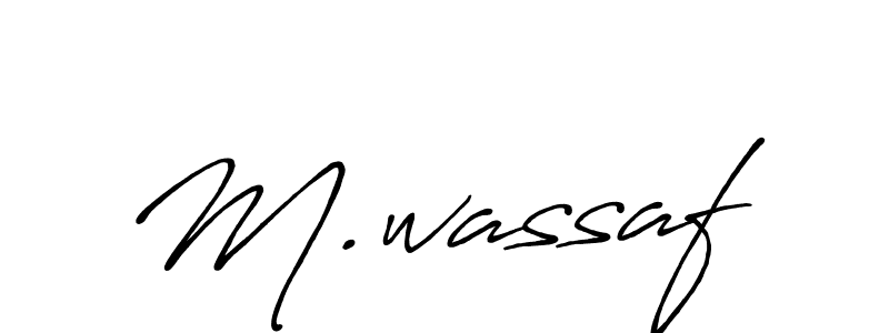 How to Draw M.wassaf signature style? Antro_Vectra_Bolder is a latest design signature styles for name M.wassaf. M.wassaf signature style 7 images and pictures png