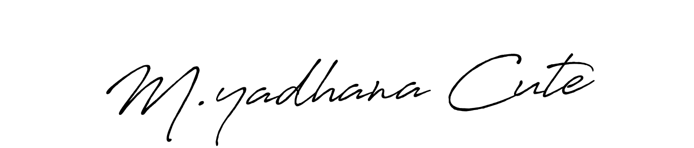 Best and Professional Signature Style for M.yadhana Cute. Antro_Vectra_Bolder Best Signature Style Collection. M.yadhana Cute signature style 7 images and pictures png