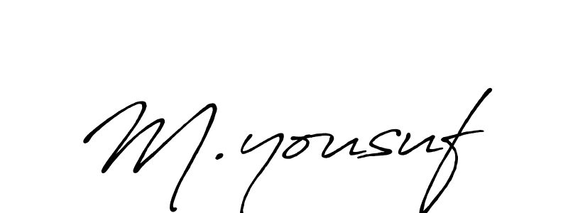 You can use this online signature creator to create a handwritten signature for the name M.yousuf. This is the best online autograph maker. M.yousuf signature style 7 images and pictures png