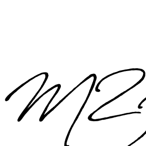 Also You can easily find your signature by using the search form. We will create M2z name handwritten signature images for you free of cost using Antro_Vectra_Bolder sign style. M2z signature style 7 images and pictures png