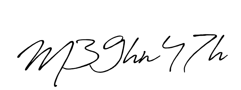 Similarly Antro_Vectra_Bolder is the best handwritten signature design. Signature creator online .You can use it as an online autograph creator for name M39hn47h. M39hn47h signature style 7 images and pictures png