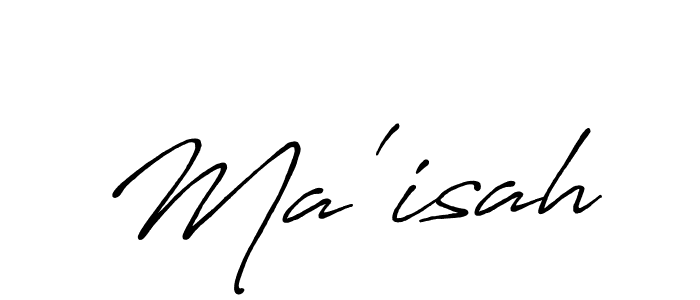 You can use this online signature creator to create a handwritten signature for the name Ma'isah. This is the best online autograph maker. Ma'isah signature style 7 images and pictures png