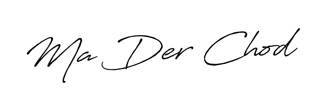 if you are searching for the best signature style for your name Ma Der Chod. so please give up your signature search. here we have designed multiple signature styles  using Antro_Vectra_Bolder. Ma Der Chod signature style 7 images and pictures png