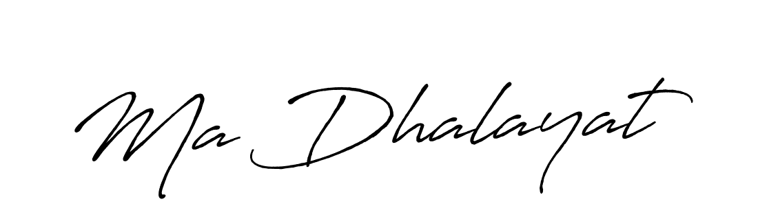 Make a short Ma Dhalayat signature style. Manage your documents anywhere anytime using Antro_Vectra_Bolder. Create and add eSignatures, submit forms, share and send files easily. Ma Dhalayat signature style 7 images and pictures png