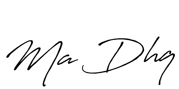 Antro_Vectra_Bolder is a professional signature style that is perfect for those who want to add a touch of class to their signature. It is also a great choice for those who want to make their signature more unique. Get Ma Dhq name to fancy signature for free. Ma Dhq signature style 7 images and pictures png