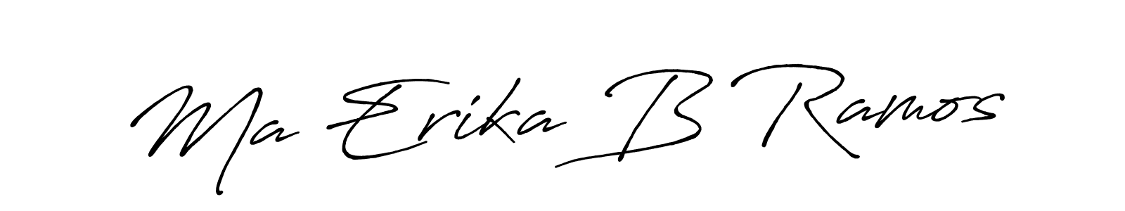 It looks lik you need a new signature style for name Ma Erika B Ramos. Design unique handwritten (Antro_Vectra_Bolder) signature with our free signature maker in just a few clicks. Ma Erika B Ramos signature style 7 images and pictures png