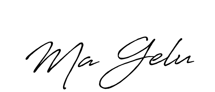 Make a short Ma Gelu signature style. Manage your documents anywhere anytime using Antro_Vectra_Bolder. Create and add eSignatures, submit forms, share and send files easily. Ma Gelu signature style 7 images and pictures png