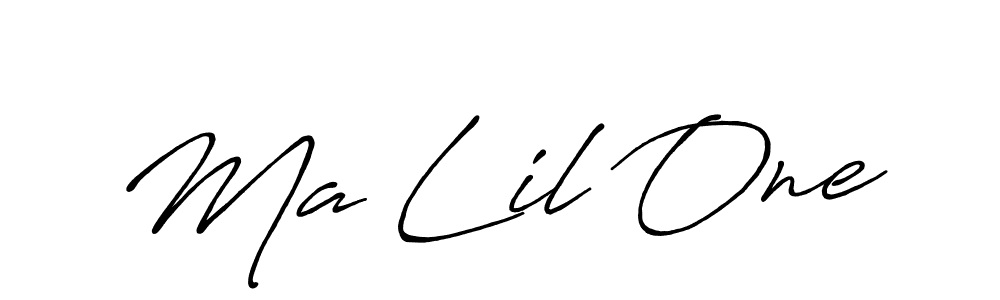 You can use this online signature creator to create a handwritten signature for the name Ma Lil One. This is the best online autograph maker. Ma Lil One signature style 7 images and pictures png