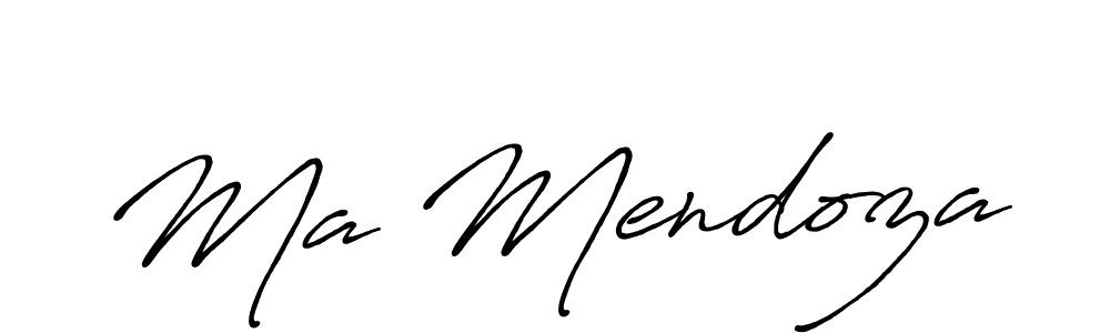 Make a short Ma Mendoza signature style. Manage your documents anywhere anytime using Antro_Vectra_Bolder. Create and add eSignatures, submit forms, share and send files easily. Ma Mendoza signature style 7 images and pictures png