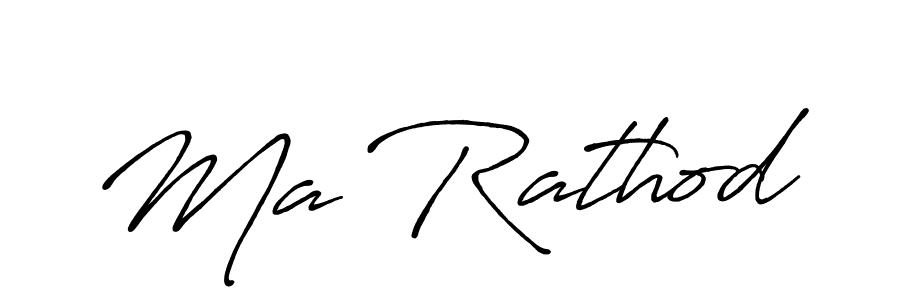 Similarly Antro_Vectra_Bolder is the best handwritten signature design. Signature creator online .You can use it as an online autograph creator for name Ma Rathod. Ma Rathod signature style 7 images and pictures png