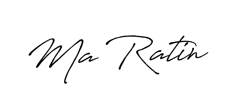 Ma Ratin stylish signature style. Best Handwritten Sign (Antro_Vectra_Bolder) for my name. Handwritten Signature Collection Ideas for my name Ma Ratin. Ma Ratin signature style 7 images and pictures png