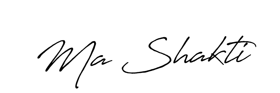 if you are searching for the best signature style for your name Ma Shakti. so please give up your signature search. here we have designed multiple signature styles  using Antro_Vectra_Bolder. Ma Shakti signature style 7 images and pictures png