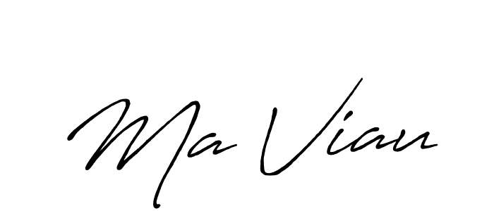 You can use this online signature creator to create a handwritten signature for the name Ma Viau. This is the best online autograph maker. Ma Viau signature style 7 images and pictures png