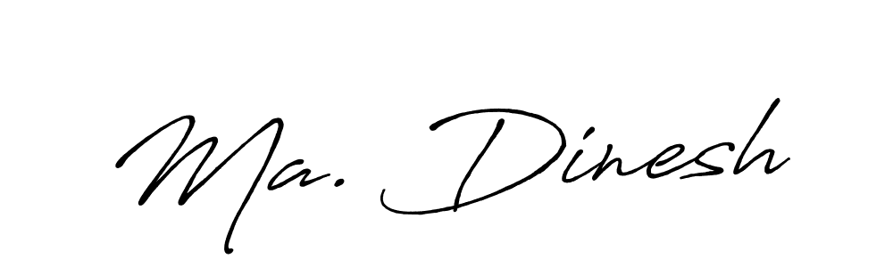 Once you've used our free online signature maker to create your best signature Antro_Vectra_Bolder style, it's time to enjoy all of the benefits that Ma. Dinesh name signing documents. Ma. Dinesh signature style 7 images and pictures png