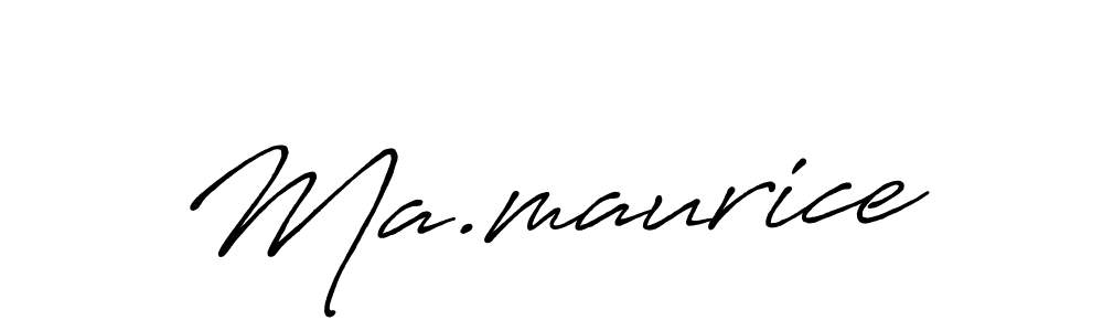 Once you've used our free online signature maker to create your best signature Antro_Vectra_Bolder style, it's time to enjoy all of the benefits that Ma.maurice name signing documents. Ma.maurice signature style 7 images and pictures png