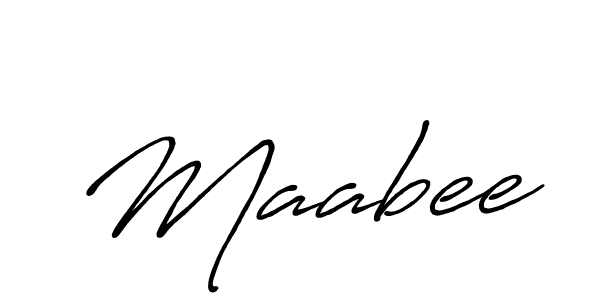Once you've used our free online signature maker to create your best signature Antro_Vectra_Bolder style, it's time to enjoy all of the benefits that Maabee name signing documents. Maabee signature style 7 images and pictures png