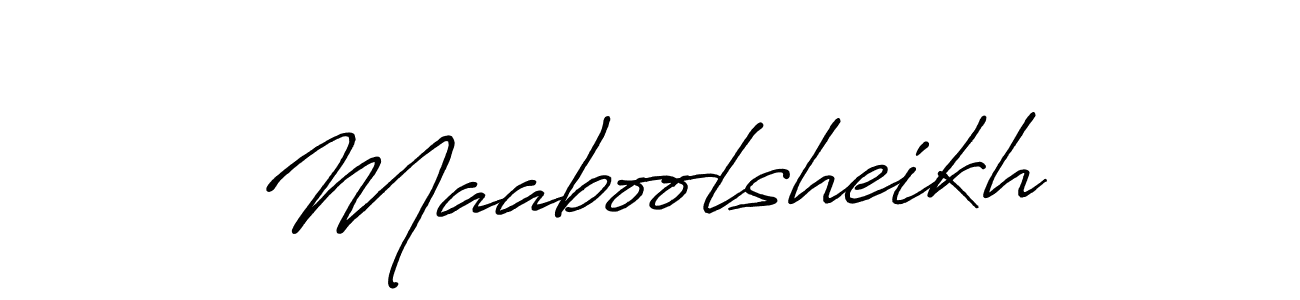 Make a beautiful signature design for name Maaboolsheikh. Use this online signature maker to create a handwritten signature for free. Maaboolsheikh signature style 7 images and pictures png