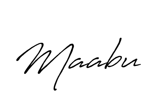 if you are searching for the best signature style for your name Maabu. so please give up your signature search. here we have designed multiple signature styles  using Antro_Vectra_Bolder. Maabu signature style 7 images and pictures png