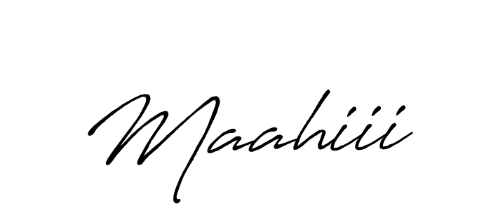 It looks lik you need a new signature style for name Maahiii. Design unique handwritten (Antro_Vectra_Bolder) signature with our free signature maker in just a few clicks. Maahiii signature style 7 images and pictures png