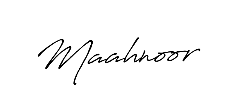 Here are the top 10 professional signature styles for the name Maahnoor. These are the best autograph styles you can use for your name. Maahnoor signature style 7 images and pictures png