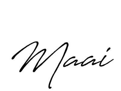 It looks lik you need a new signature style for name Maai. Design unique handwritten (Antro_Vectra_Bolder) signature with our free signature maker in just a few clicks. Maai signature style 7 images and pictures png