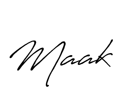 You should practise on your own different ways (Antro_Vectra_Bolder) to write your name (Maak) in signature. don't let someone else do it for you. Maak signature style 7 images and pictures png