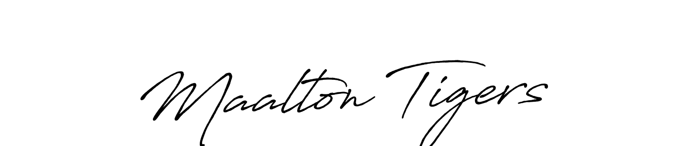 Make a short Maalton Tigers signature style. Manage your documents anywhere anytime using Antro_Vectra_Bolder. Create and add eSignatures, submit forms, share and send files easily. Maalton Tigers signature style 7 images and pictures png