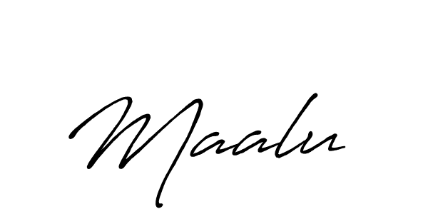 Best and Professional Signature Style for Maalu . Antro_Vectra_Bolder Best Signature Style Collection. Maalu  signature style 7 images and pictures png