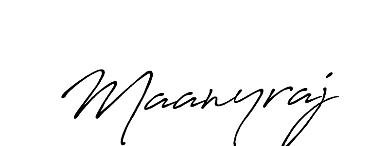Maanyraj stylish signature style. Best Handwritten Sign (Antro_Vectra_Bolder) for my name. Handwritten Signature Collection Ideas for my name Maanyraj. Maanyraj signature style 7 images and pictures png