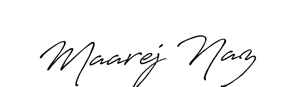 Similarly Antro_Vectra_Bolder is the best handwritten signature design. Signature creator online .You can use it as an online autograph creator for name Maarej Naz. Maarej Naz signature style 7 images and pictures png