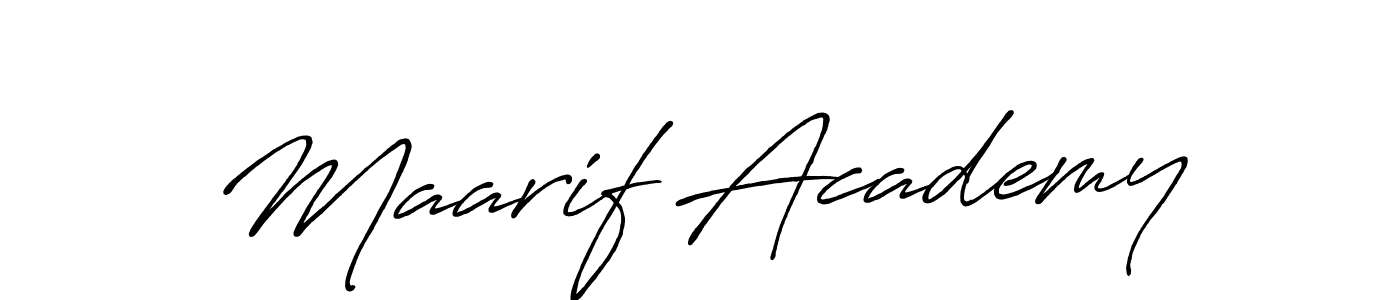Make a beautiful signature design for name Maarif Academy. Use this online signature maker to create a handwritten signature for free. Maarif Academy signature style 7 images and pictures png