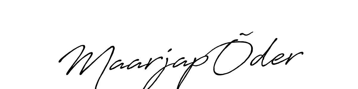 Also we have MaarjapÕder name is the best signature style. Create professional handwritten signature collection using Antro_Vectra_Bolder autograph style. MaarjapÕder signature style 7 images and pictures png